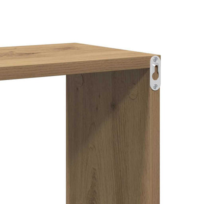Étagère Murale avec étagère chêne artisanal 100 x 20 x 53 cm