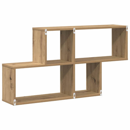 Étagère Murale avec étagère chêne artisanal 100 x 20 x 53 cm