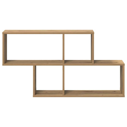 Étagère Murale avec étagère chêne artisanal 100 x 20 x 53 cm