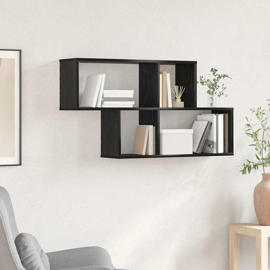 Étagère Murale Chêne noir 100 x 20 x 53 cm Bois d'ingénierie