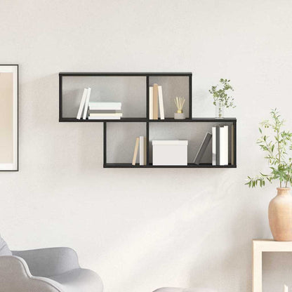 Étagère Murale Chêne noir 100 x 20 x 53 cm Bois d'ingénierie