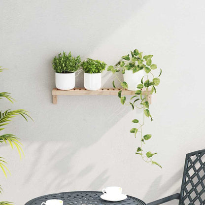 Étagère murale suspendue Beige 62 x 10 x 12,5 cm