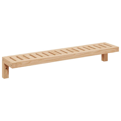 Étagère murale suspendue Beige 62 x 10 x 12,5 cm