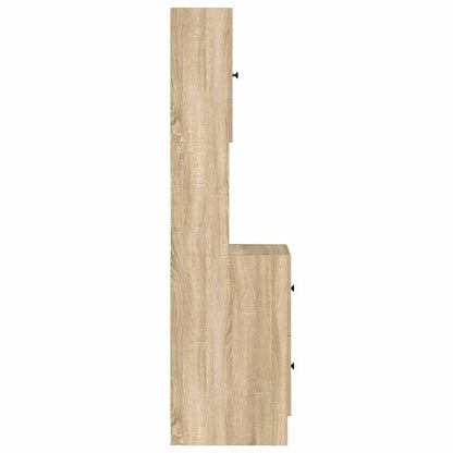 Armoire de cuisine Beige 35 x 50 x 180 cm Bois d'ingénierie