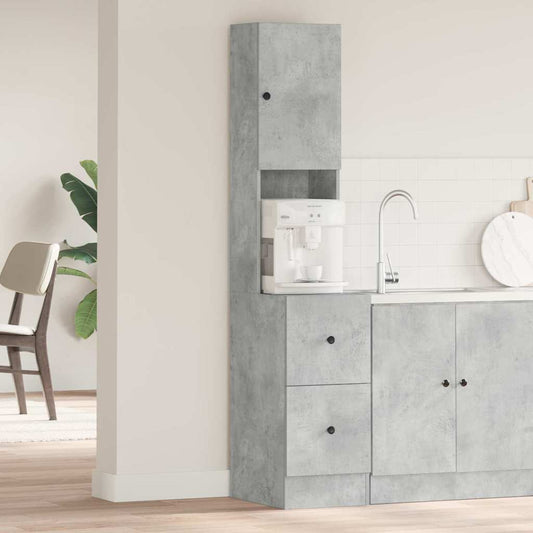 Armoire de cuisine Gris 35 x 50 x 180 cm Bois d'ingénierie