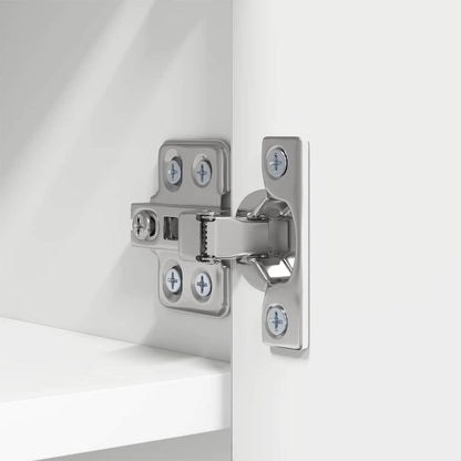 Porte-manteau mural Blanc 50 x 20 x 30 cm Bois d'ingénierie