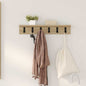 Porte-manteau mural Chêne sonoma 60 x 10.5 x 10.5 cm