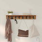 Porte-manteau mural Bois ancien 80 x 10.5 x 10.5 cm