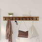 Porte-manteau mural Bois ancien 100 x 10.5 x 10.5 cm