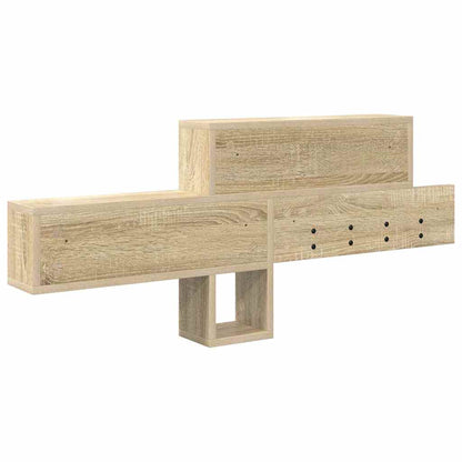 Porte-manteau mural Chêne sonoma 100 x 12 x 43,5 cm