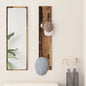 Porte-manteau mural Montage mural Bois ancien 20 x 1.5 x 100 cm