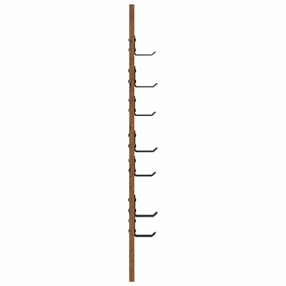 Porte-manteau mural Montage mural Bois ancien 30 x 1.5 x 80 cm