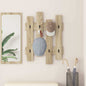 Porte-manteau mural Montage mural Chêne sonoma 60 x 3 x 82 cm