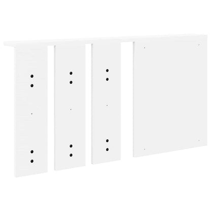 Porte-manteau mural Blanc 85 x 10 x 45 cm Bois d'ingénierie