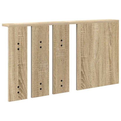 Porte-manteau mural avec étagère Chêne sonoma 85 x 10 x 45 cm