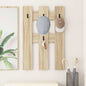 Porte-manteau mural Montage mural Chêne sonoma 65 x 3 x 100 cm