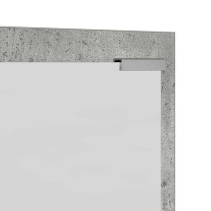 Porte-manteau mural Montage mural Gris Béton 100 x 10 x 100 cm