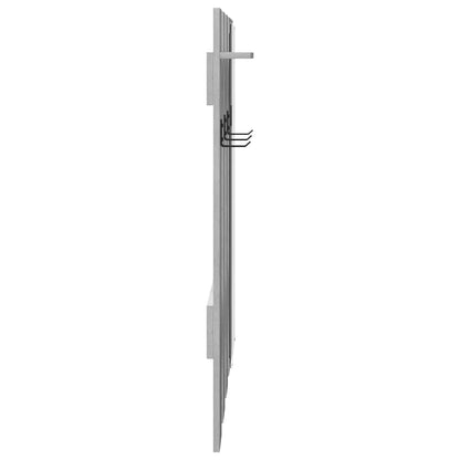 Porte-manteau mural Montage mural Gris sonoma 100 x 10 x 100 cm