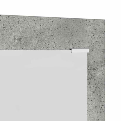 Porte-manteau mural Montage mural Gris béton 96 x 1,5 x 90 cm