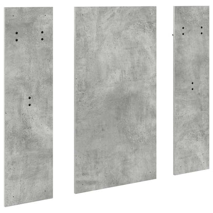 Porte-manteau mural Montage mural Gris béton 96 x 1,5 x 90 cm