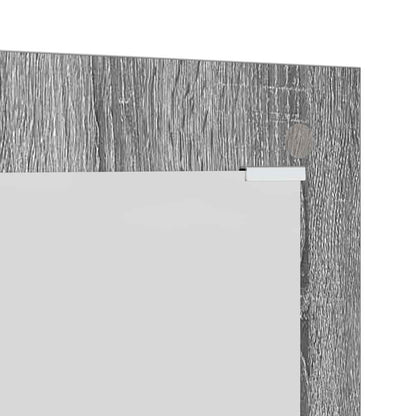 Porte-manteau mural Montage mural Sonoma gris 96 x 1,5 x 90 cm