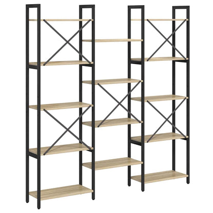 Étagère Chêne sonoma 156 x 25 x 167.5 cm Bois d'ingénierie