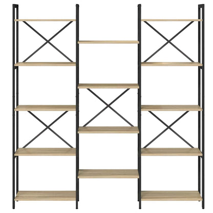 Étagère Chêne sonoma 156 x 25 x 167.5 cm Bois d'ingénierie