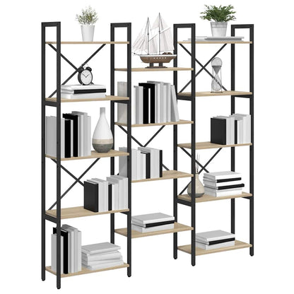 Étagère Chêne sonoma 156 x 25 x 167.5 cm Bois d'ingénierie