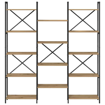 Étagère chêne artisanal 156 x 25 x 167.5 cm Bois d'ingénierie