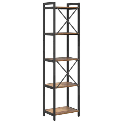 Bibliothèque Bois ancien 40 x 30 x 153 cm Bois d'ingénierie