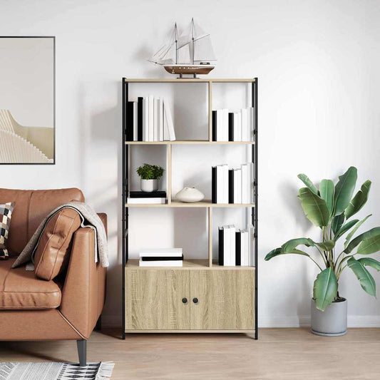 Étagère Chêne sonoma 80 x 30 x 155.5 cm Bois d'ingénierie