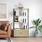 Étagère Chêne sonoma 80 x 30 x 155.5 cm Bois d'ingénierie