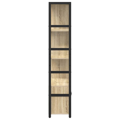 Étagère Chêne sonoma 80 x 30 x 155.5 cm Bois d'ingénierie