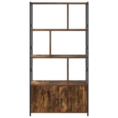 Étagère Chêne fumé 80 x 30 x 155.5 cm Bois d'ingénierie