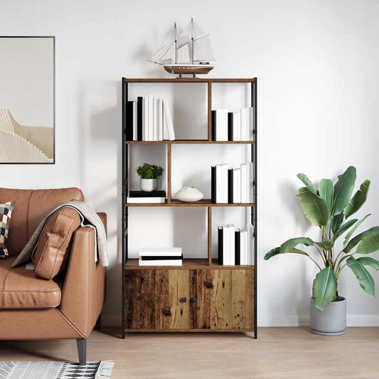 Étagère Bois ancien 80 x 30 x 155.5 cm Bois d'ingénierie