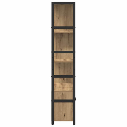 Étagère chêne artisanal 80 x 30 x 155.5 cm Bois d'ingénierie