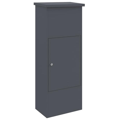 Boîte de dépôt de colis Anthracite 44.5 x 29 x 110.5 cm Acier