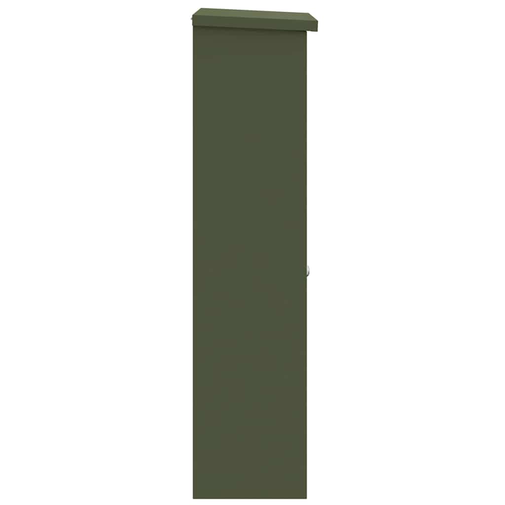 Boîte de dépôt de colis Vert olive 44.5 x 29 x 110.5 cm Acier
