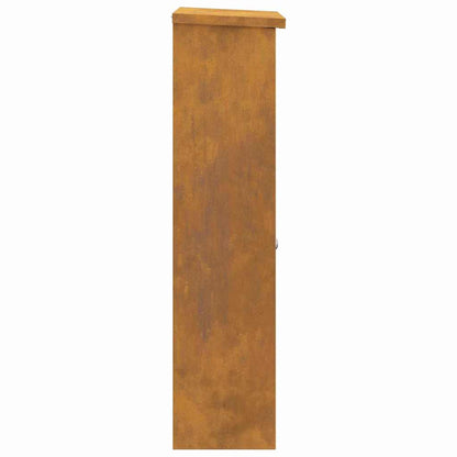 Boîte de dépôt de colis Rouillé 44.5 x 29 x 110.5 cm