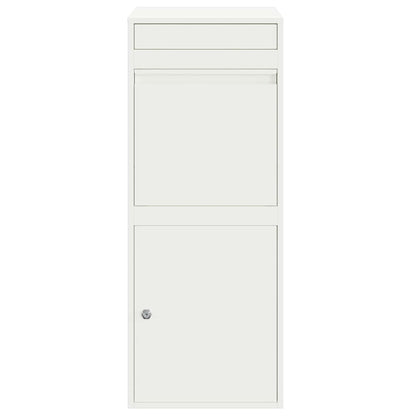 Boîte de dépôt de colis Blanc 41 x 38 x 103 cm Acier
