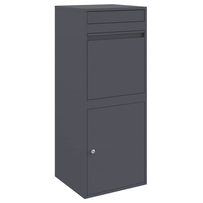 Boîte de dépôt de colis Anthracite 41 x 38 x 103 cm Acier