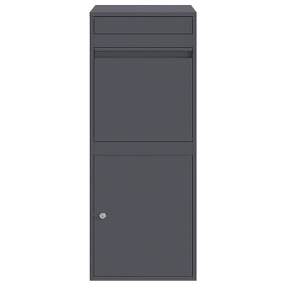 Boîte de dépôt de colis Anthracite 41 x 38 x 103 cm Acier