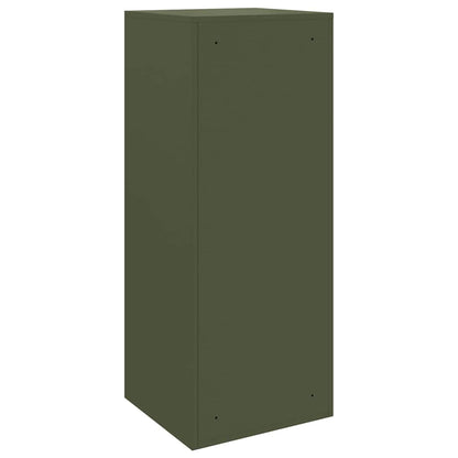 Boîte de dépôt de colis Vert olive 41 x 38 x 103 cm Acier