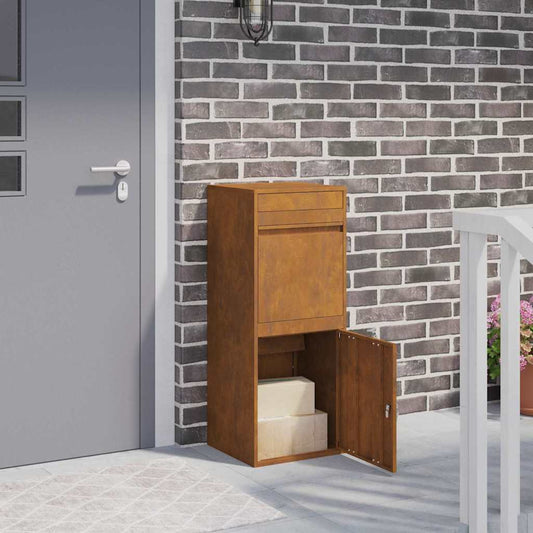 Boîte de dépôt de colis Rouillé 41 x 38 x 103 cm