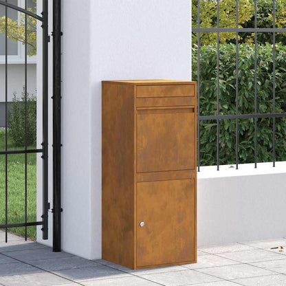 Boîte de dépôt de colis Rouillé 41 x 38 x 103 cm