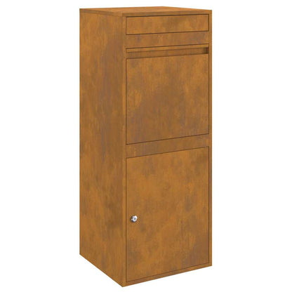 Boîte de dépôt de colis Rouillé 41 x 38 x 103 cm