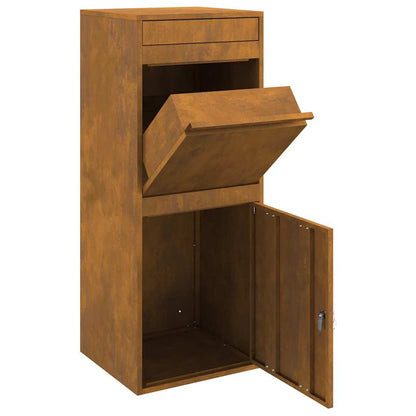 Boîte de dépôt de colis Rouillé 41 x 38 x 103 cm