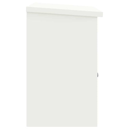 Boîte de dépôt de colis Blanc 44 x 35 x 59 cm Acier