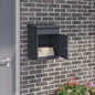 Boîte de dépôt de colis Anthracite 44 x 35 x 59 cm Acier