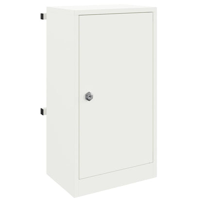 boîte aux lettres Blanc 30 x 23 x 55 cm Acier
